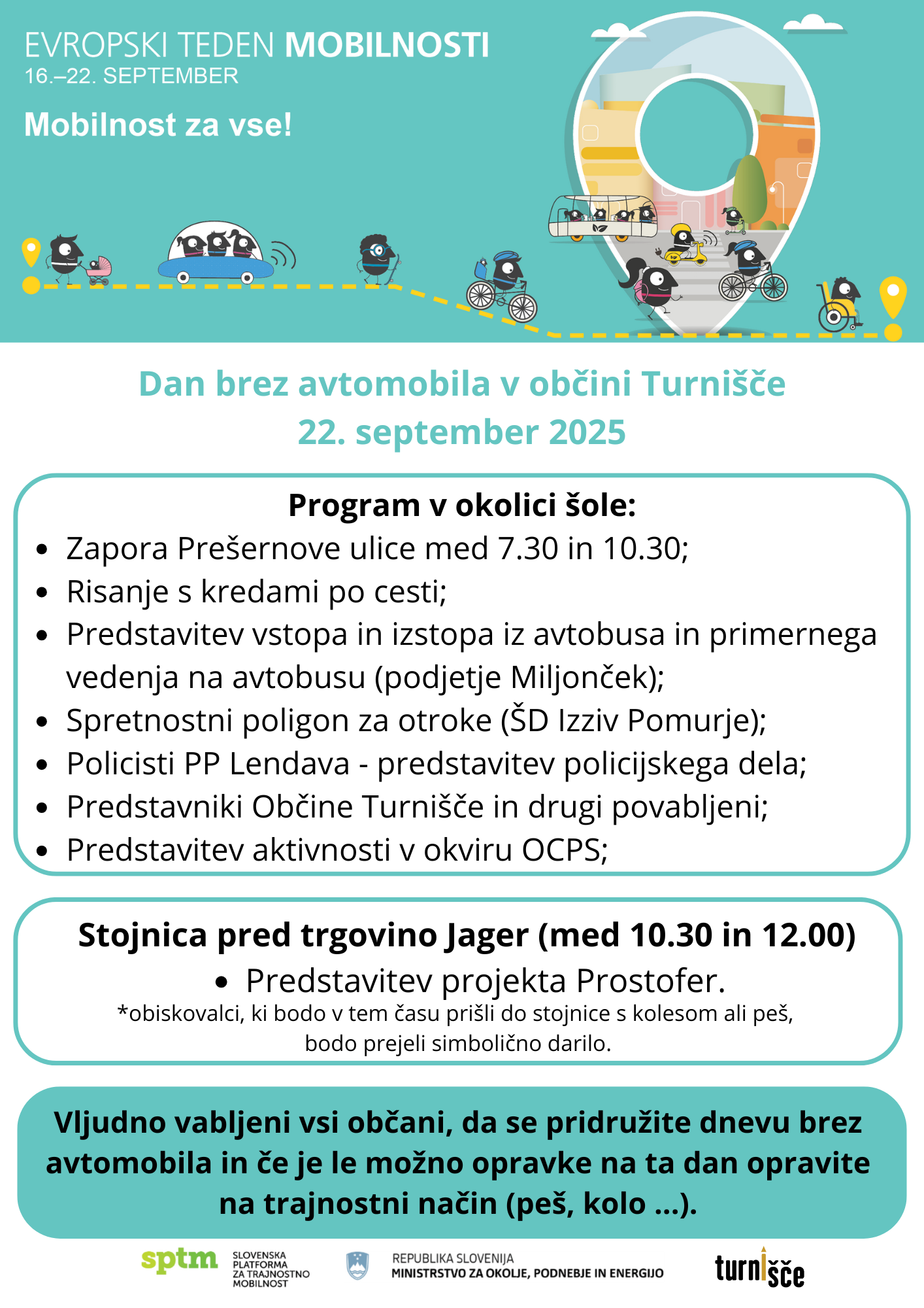 Dan brez avtomobila v občini Turnišče (1)